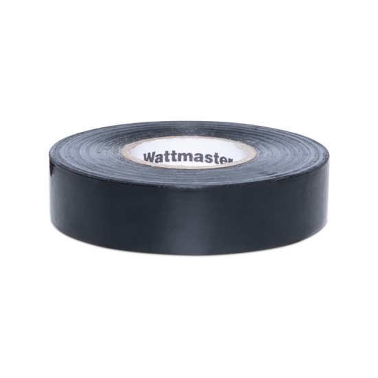 Tape Electrical PVC Width 18mm x Length 20m 0.18mm-Thick Black