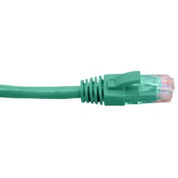 Cabac 1.5 Metre 4 Pair PVC Unshielded RJ45 - RJ45 Cat6 Green Patch Lead