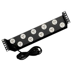 Power Rail Horizontal 10 Way 10AMP