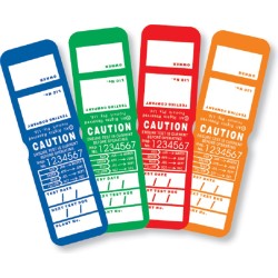 RAINBOW APPLIANCE TEST TAGS