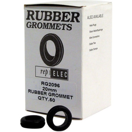 Repelec  Rubber Grommets 6.4Mm (200)