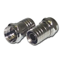 Rg6 Hex Crimp Connector