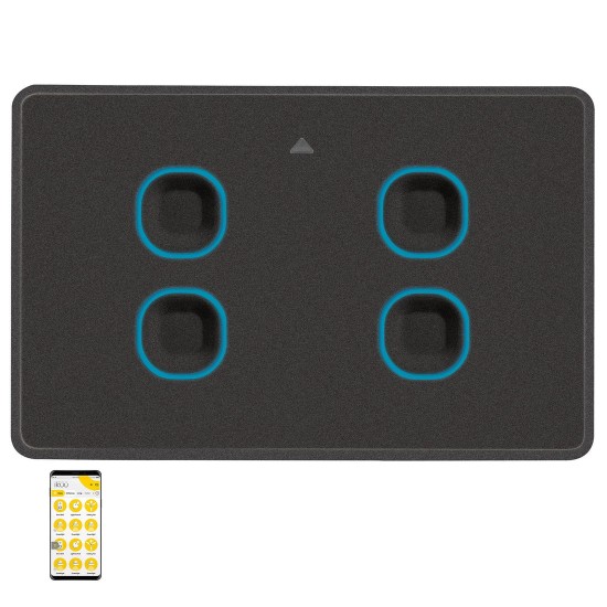 Ikuu 4-gang smart light switch