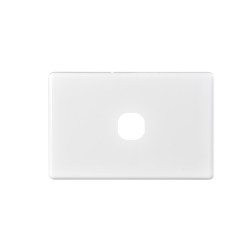 Slimline 1-Gang Cover White