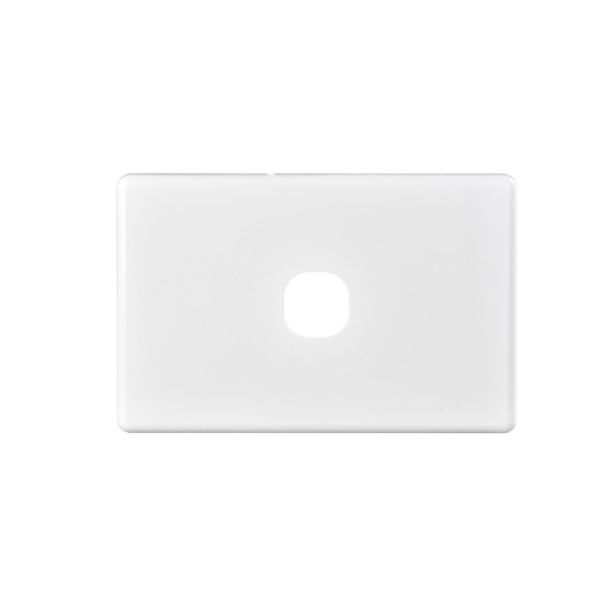 Slimline 1-Gang Cover White