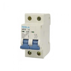 Tesla Miniature Circuit Breaker 2 Pole 20 Amp