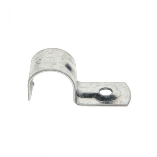 CLIPSAL 16mm Metal Half Saddle Zinc