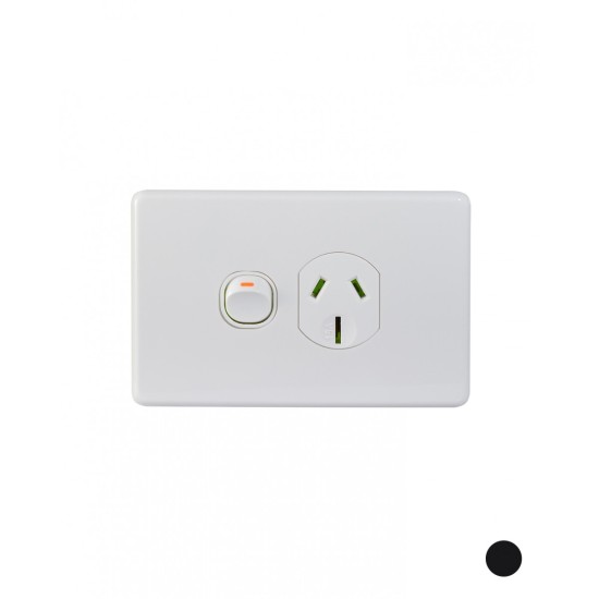 Puma - Power Point Switched 1 Gang, 15A 250V