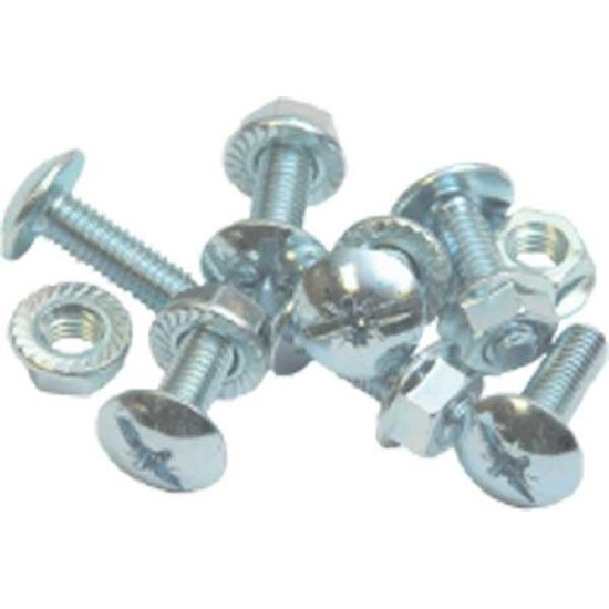 Tray Nut And BolT Pkt X 40 Zinc 