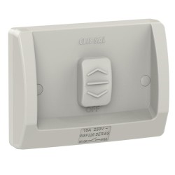 Weathershield, Switch, Flush, 1-Gang, 20A/16AX, 250VAC, IP66